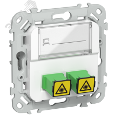 FLITE Розетка 2-местная оптоволоконная РОВ-2-ФлБ белый IEK