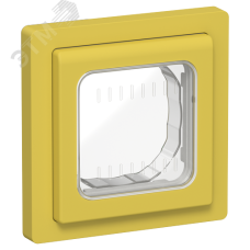 FLITE Рамка 1-местная IP55 Рпро-1-55-ФлЖК желтый карри IEK