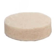 Круг фетровый, d 25x6мм, 1шт