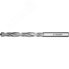 Сверло по металлу сталь Р6М5 класс В, ПРОФ-В 6.8х109мм