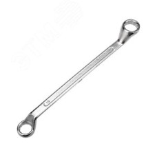 Ключ накидной коленчатый 19х22 мм, хром