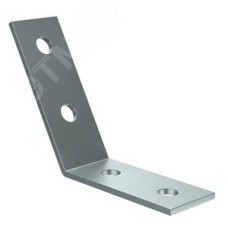 Уголок крепежный наклонный 60град для STRUT-профиля EZ