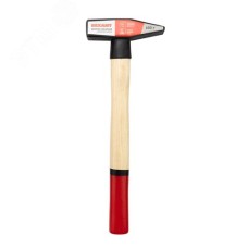 Молоток слесарный с деревянной рукояткой 600 г