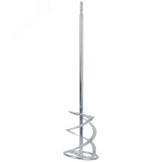 Миксер для строительных смесей оцинкованный Профи, усиленный, хвостовик SDS-PLUS 140х600 мм