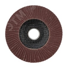 Круг лепестковый торцевой P 100, 125х22.2 мм