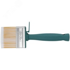 Макловица, искусственная светлая щетина, пластиковый корпус, полая ручка, ''мини'' 30x70 мм