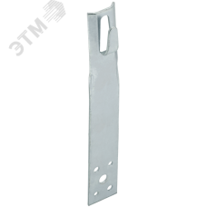 Держатель проводника круглого 6-8 мм прямой h 150 мм оцинкованная сталь HDZ