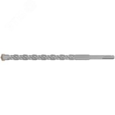 Бур по бетону SDS PLUS, Профи, W-образная вставка, двойная спираль, 16 х 260 мм
