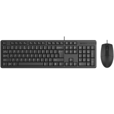 Клавиатура + мышь A4Tech KR-3330 клав:черный мышь:черный USB