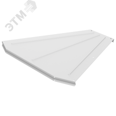 ESCA 5 Кр. поворота 45град 300-0,8 RAL 9016 IEK