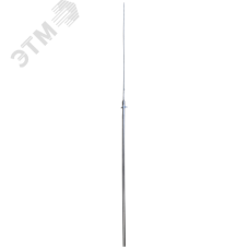 Мачта молниеприемная стержневая L 8м оцинкованная сталь
