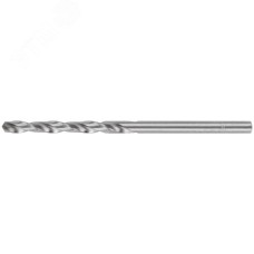 Сверло по металлу HSS шлифованное в блистере, угол заточки 135град, 3,3X65 мм
