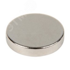 Магнит диск неодимовый 10х2мм сцепление 1 кг (упак - 14 шт.)