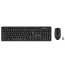 Клавиатура + мышь A4Tech 3330N клав:черный мышь:черный USB беспроводная Multimedia