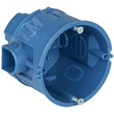 Коробка установочная СЗ блочная для твердых стен D=68х60мм (со стыковочными узлами) GENERICA