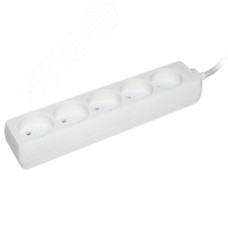 Удлинитель У5 5 мест 2Р/3метра 2х0.75мм.кв 10А/250