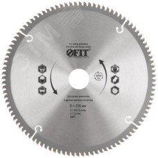 Диск пильный для циркулярных пил по алюминию 230x30/25.4x100T