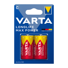 Батарейка/ Батарейка Varta LONGLIFE MAX POWER (MAX TECH) LR14 C BL2 Alkaline 1.5V (4714) (2/20/200) (2 шт.)