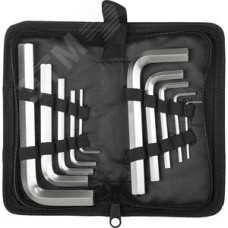 Набор торцевых шестигранных ключей 10 шт,