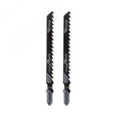 Пилка для электролобзика по дереву T144DP 100 мм 6 зубьев на дюйм 8-60 мм (упак - 2 шт.)