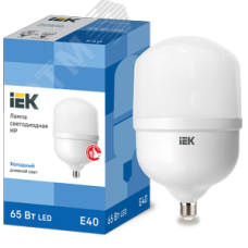 Лампа светодиодная HP 65Вт 230В 6500К E40