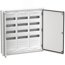 TITAN 5 Корпус металлический ЩРв-180 (3х60) 880х885х130мм IP31 белый (две двери)