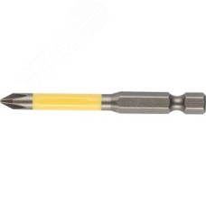 Биты ''INDUSTRIE'' торсионные, обточенные, для механизированного инструмента, PH 1, 65мм, 2шт