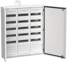 TITAN 5 Корпус металлический ЩРн-216 (3х72) 960х830х140 IP54 белый (две двери)