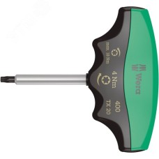Индикатор крутящего момента с Т-образной рукояткой 300 TX TORX с фиксированным моментом затяжки с защитой от вмешательства в настройки TX 20X4.0 Нм