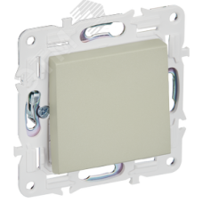 SKANDY Выключатель 1-клавишный перекрестный 10А SK-V03B бежевый IEK