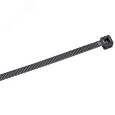 Хомут P6.6 съемный черный 4.8х300мм 100шт/упак IEK