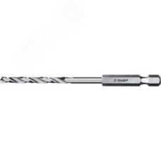 Сверло по металлу с шестигранным хвостовиком сталь Р6М5 класс А, ПРОФ-А 3.0х79мм