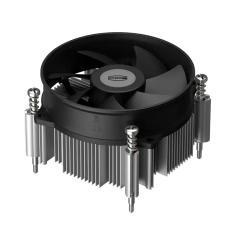 Кулер для процессора/ CPU Cooler PCCooler R95-I (95W, 4-pin PWM, 60mm, Al/Cu, -mm, 1x95mm, 38.61CFM, 31.2dBA, 2800RPM, S: 1200/115X/1700/1851, silver, black)