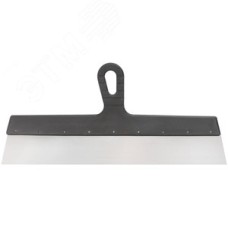 Шпатель, лезвие нержавеющая сталь, пластиковая ручка 450 мм