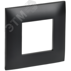 SKANDY Рамка 1-местная SK-F01Bl черный IEK