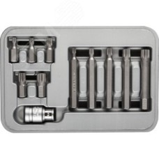 Набор бит специальные в пластиковом боксе, SPLINE, 11 предметов