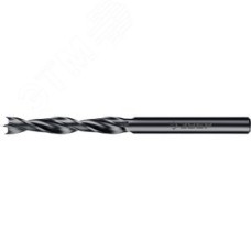 Сверло спиральное по дереву d 9x115/70мм, М-образная заточка