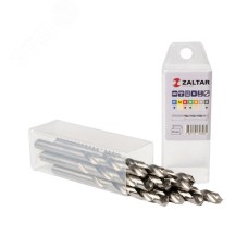 Сверло по металлу, индустриальное, DIN 338, HSS-G, Тип N, 5xD, 8,50 мм, (1 комплект-10 шт)