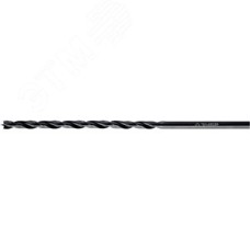 Сверло спиральное по дереву d 8x200/150мм, М-образная заточка