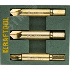 Набор экстракторов поврежденного крепежа 3 шт