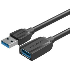 Кабель-удлинитель Vention USB 3.0 AM/AF - 2м Black Edition