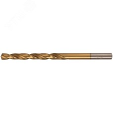 Сверло HSS по металлу, титановое покрытие, в блистере 5.5 мм