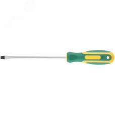 Отвертка ''Контур'', CrV сталь, прорезиненная ручка 6х150 мм SL