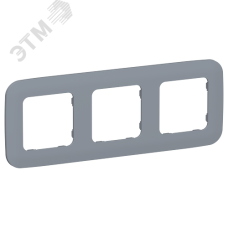 FLITE ARTISTIC Рамка 3-местная РУ-3-А-ФлМ маренго IEK