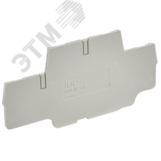 Заглушка для CP-ML 2 ур. 4мм2 серая IEK