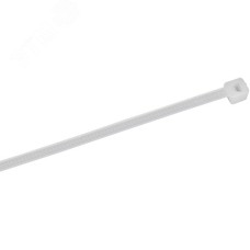 Хомут P6.6 стандартный белый 2.5х160мм 100шт/упак IEK
