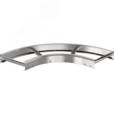 Поворот лестничный LESTA 90 градусов 55х400 мм R300