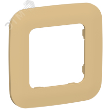 FLITE ARTISTIC Рамка 1-местная РУ-1-А-ФлШм шамуа IEK