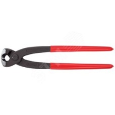 Клещи для хомутов с ушками фосфатированные черного цвета L-220 мм обливные рукоятки