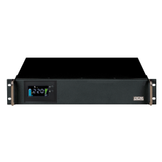 Источник бесперебойного питания Powercom King Pro RM KIN-1200AP LCD 960Вт 1200ВА черный/ UPS Powercom King Pro RM KIN-1200AP LCD 960W 1200Va black